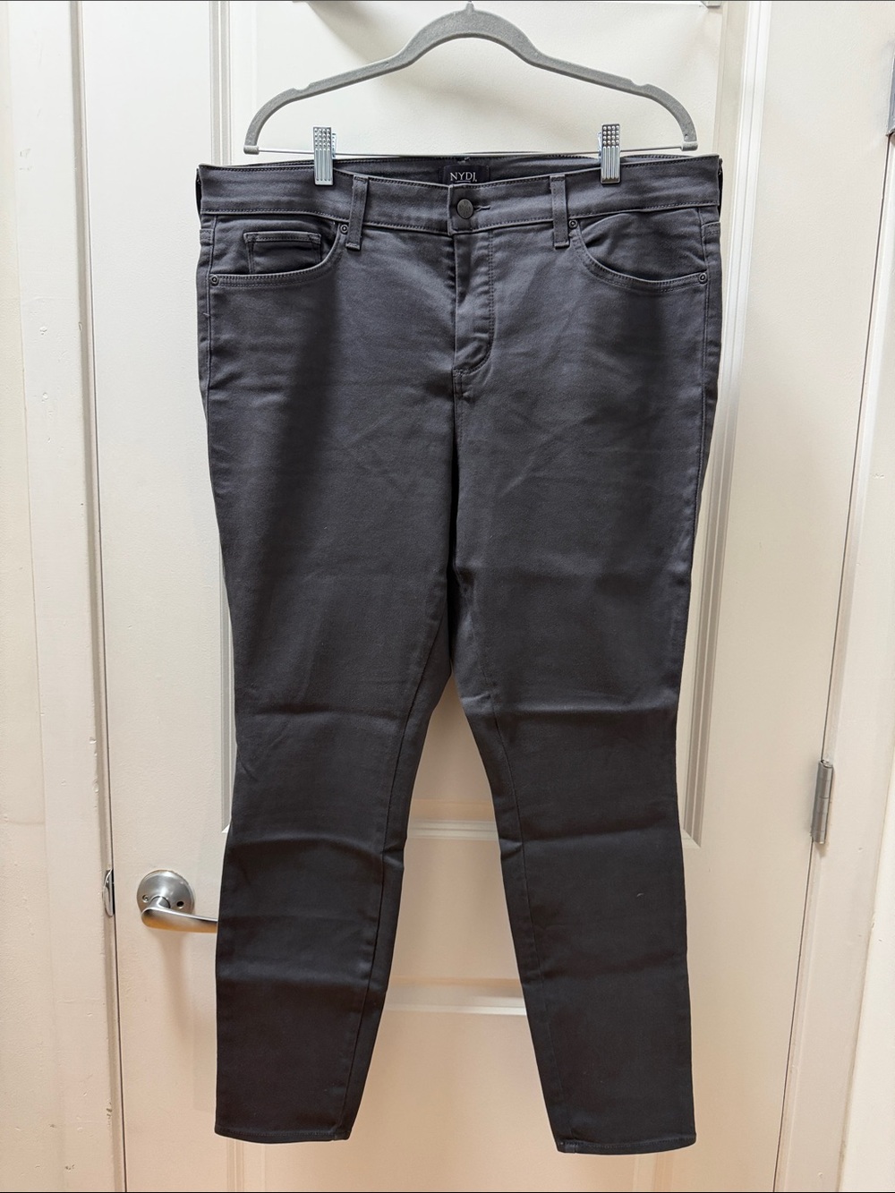 NYDJ Charcoal AMI Skinny Legging Jeans